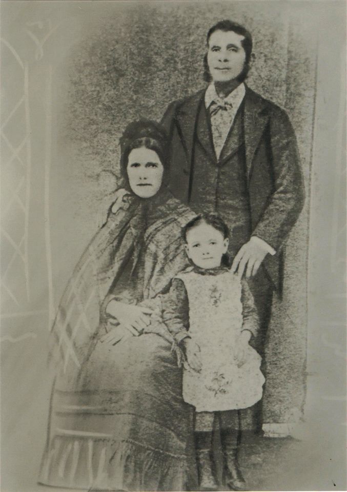 My granny Harron as a child with her parents